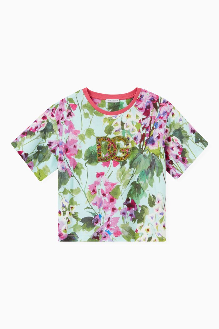 

Renaissance T-Shirt in Cotton, Blue