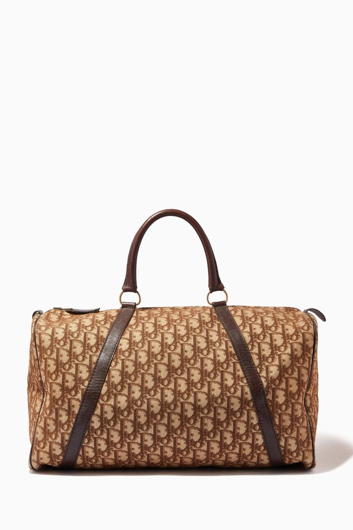 

Boston Travel Bag in Trotter Canvas, Brown