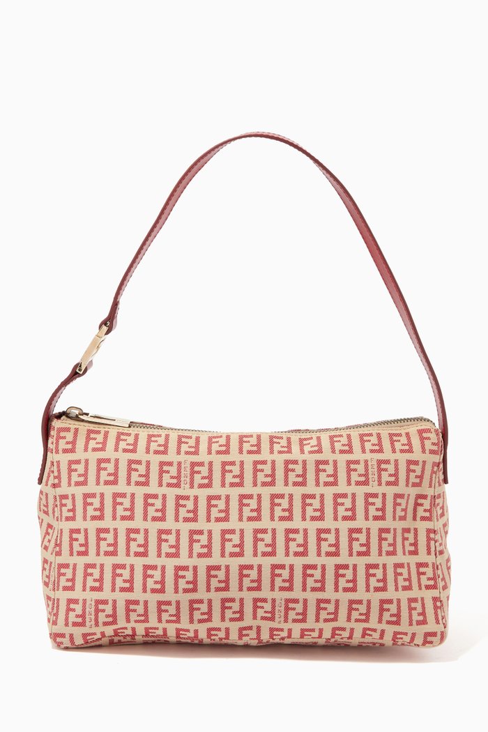 

Shoulder Bag in Zucchino canvas, Neutral