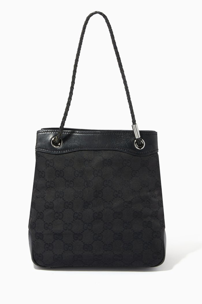 

Shoulder Bag in GG Canvas, Black
