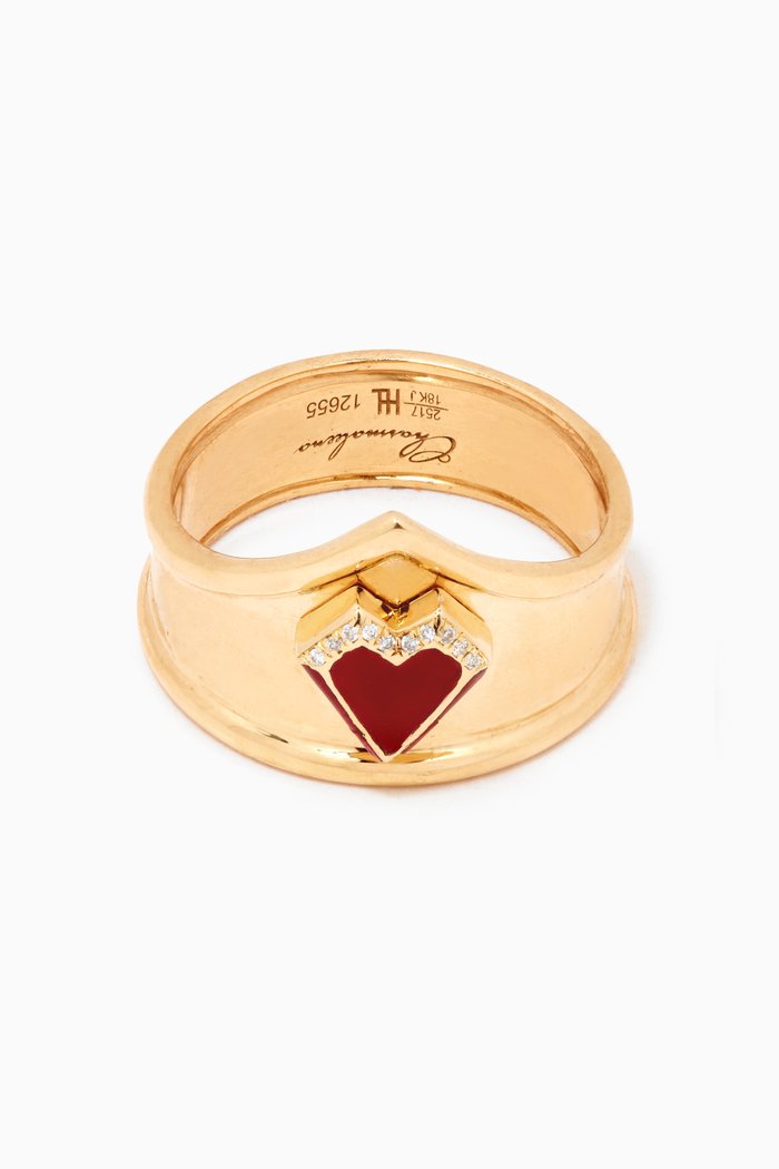 

Special Edition My Heart Hero Diamond Ring in 18kt Yellow Gold
