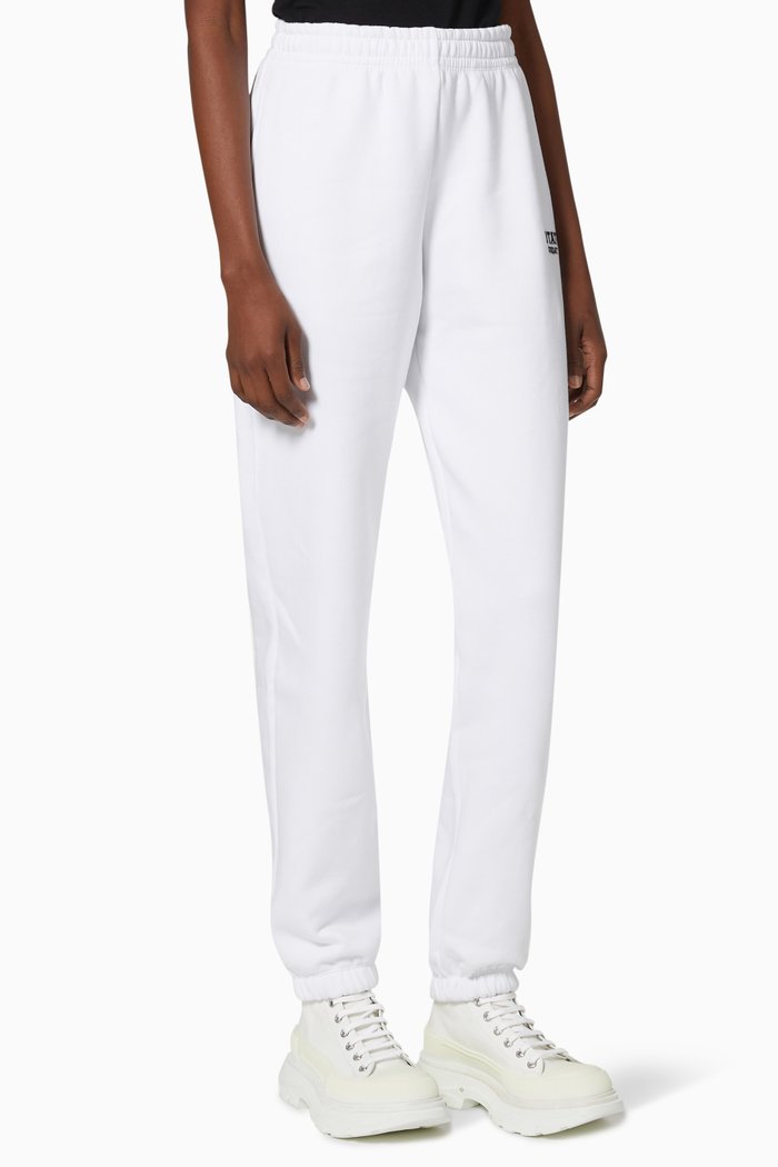 

Mimi Sweatpants in Organic Cotton, White