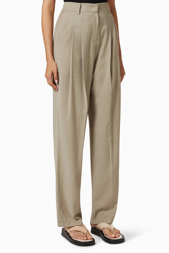 

Gelso Pleated Pants, Grey