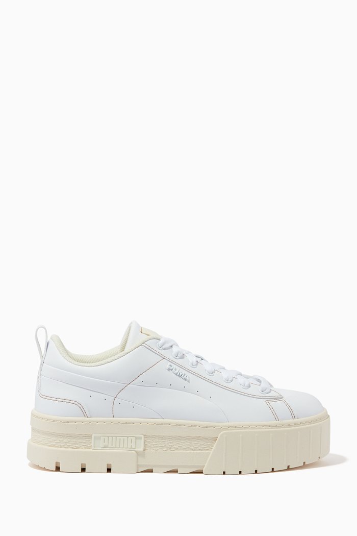 

Mayze Infuse Low-top Sneakers in Leather, White