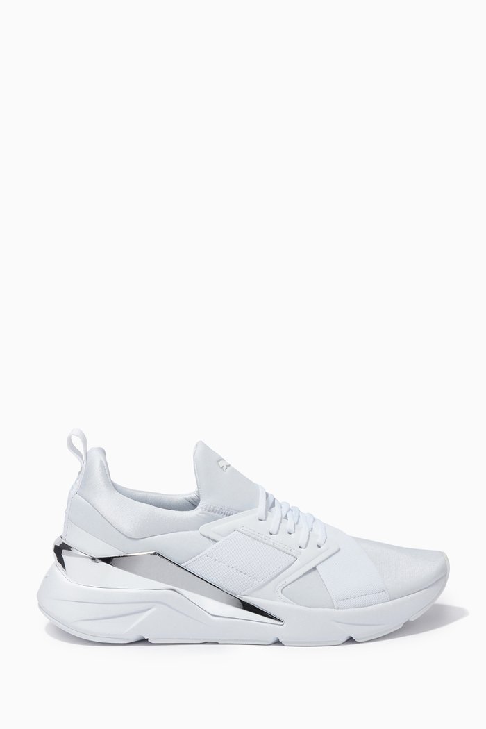 

Muse X5 Sneakers in Lycra Textile, White