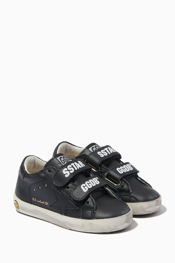 

Old School Low Cut Sneakers, Black