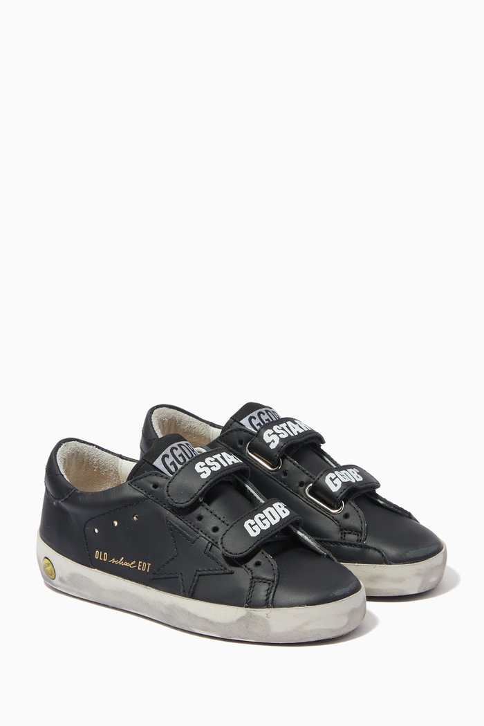 

Old School Low Cut Sneakers, Black