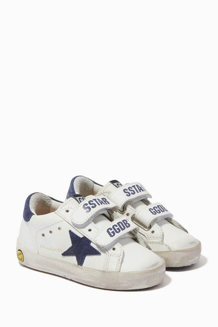 

Old School Low Cut Sneakers, White