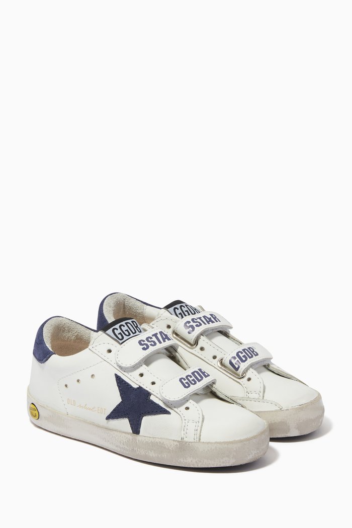 

Old School Low Cut Sneakers, White