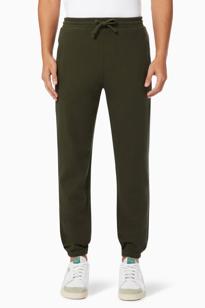 

Slim Fit Pants in Organic Cotton, Green