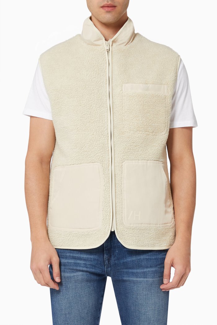 

Gilet in Fleece, Neutral