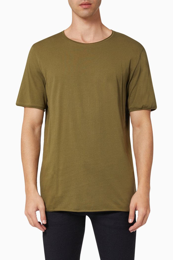 

T-Shirt in Organic Cotton, Green