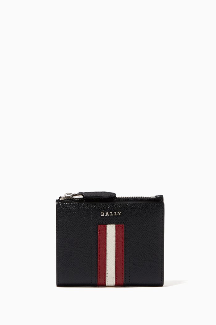 

Tunner Wallet in Leather, Black