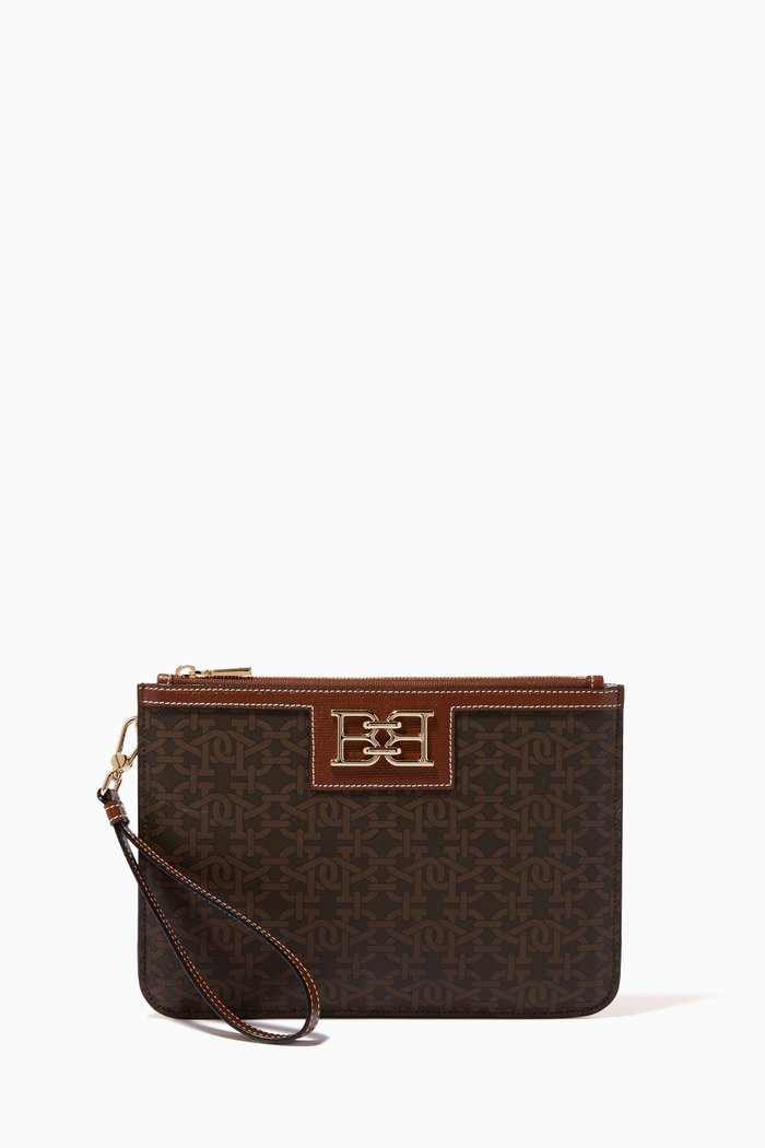 

Berthe Pouch with Monogram, Brown