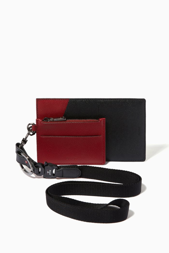 

Braad Phone Wallet in Leather, Black