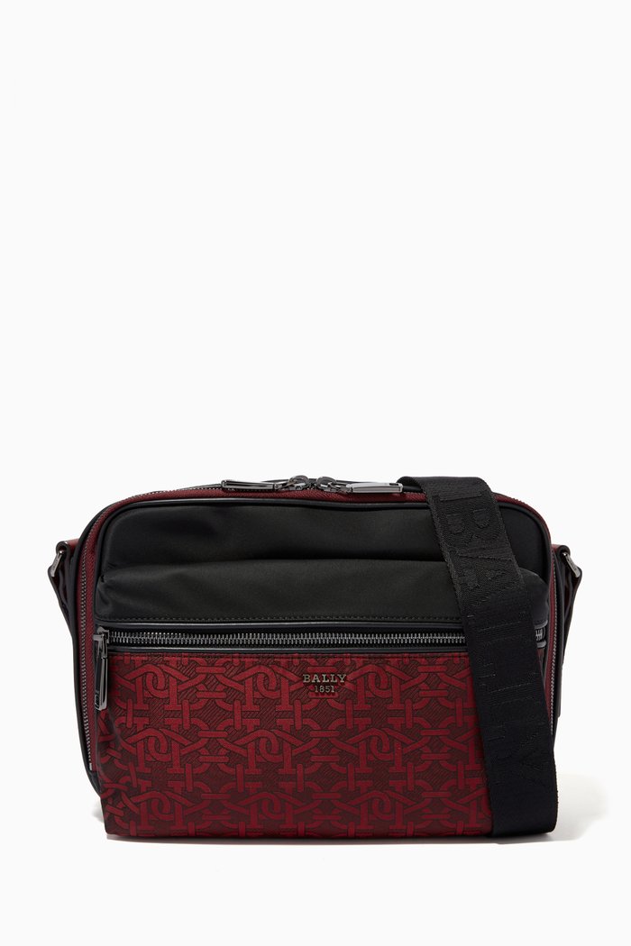 

Fiji Reporter Bag in Techno Nylon, Black