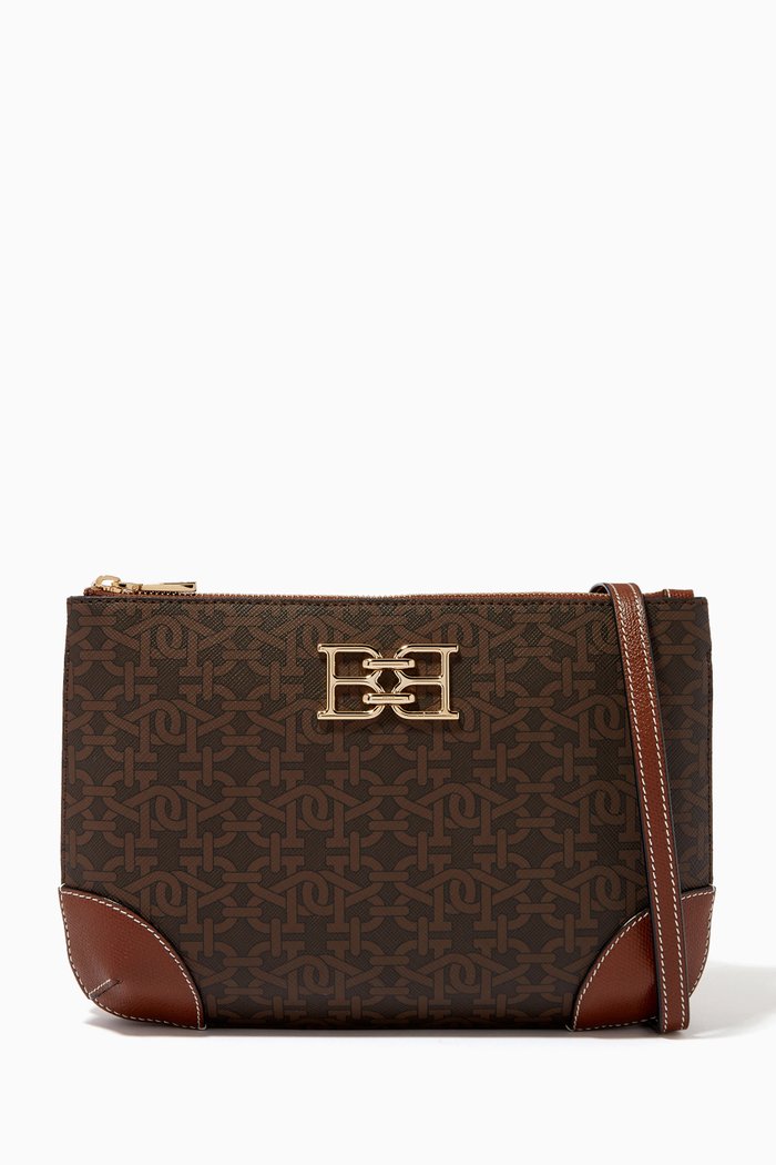 

Brinley Minibag with Monogram, Brown