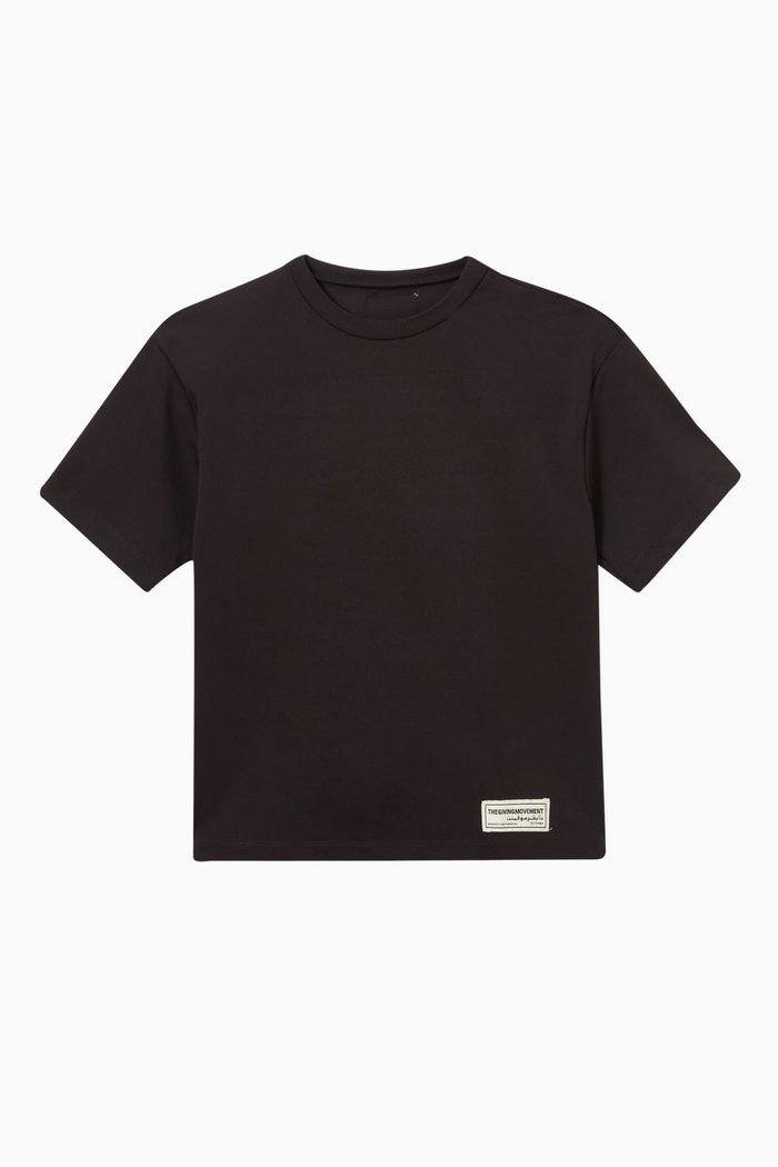 

Softskin100 Classic Active Oversized T- shirt, Black