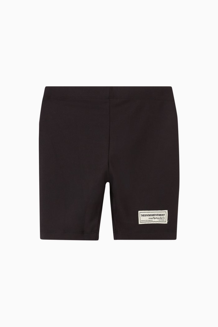 

Softskin Biker Shorts, Black