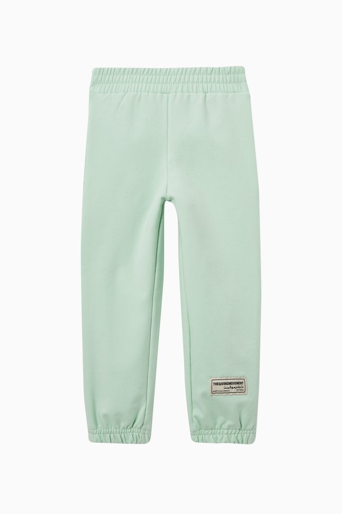 

Organic Cotton Joggers, Green