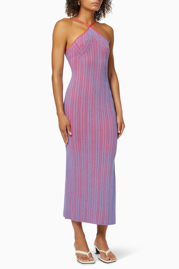 Keeley Knit Dress, Purple