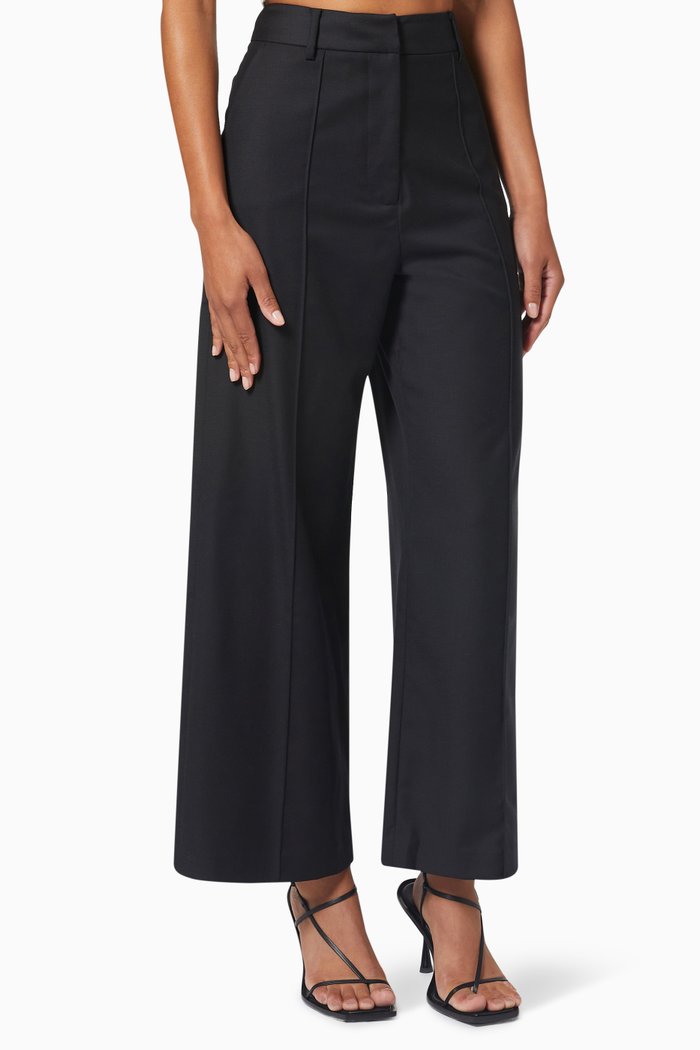 

Albert Pants in Wool, Black