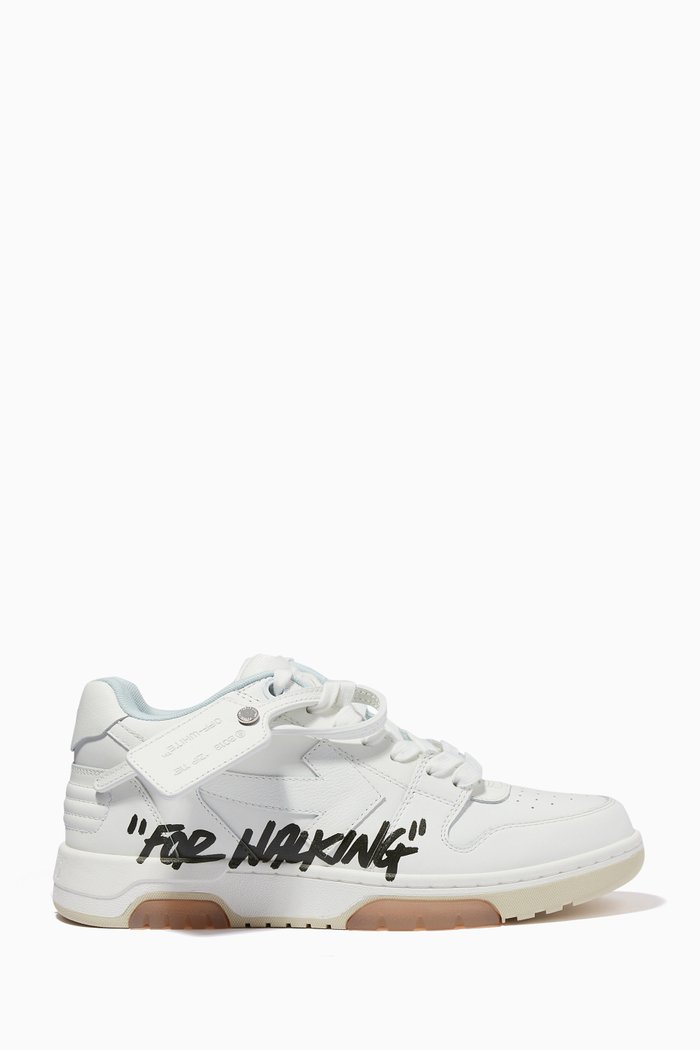 

Out of Office "OOO" Sneakers in Calf Leather, White