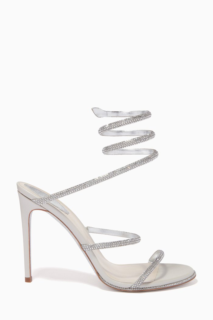 

Cleo 105 Sandals in Satin, Grey