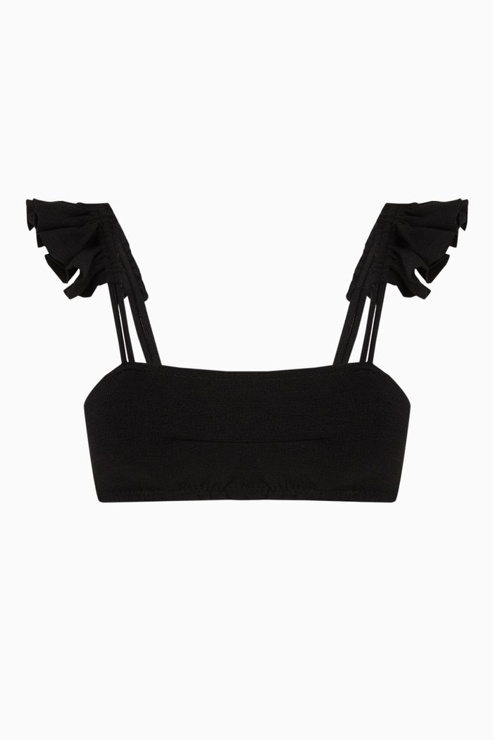 

Zarbo Bikini Top, Black