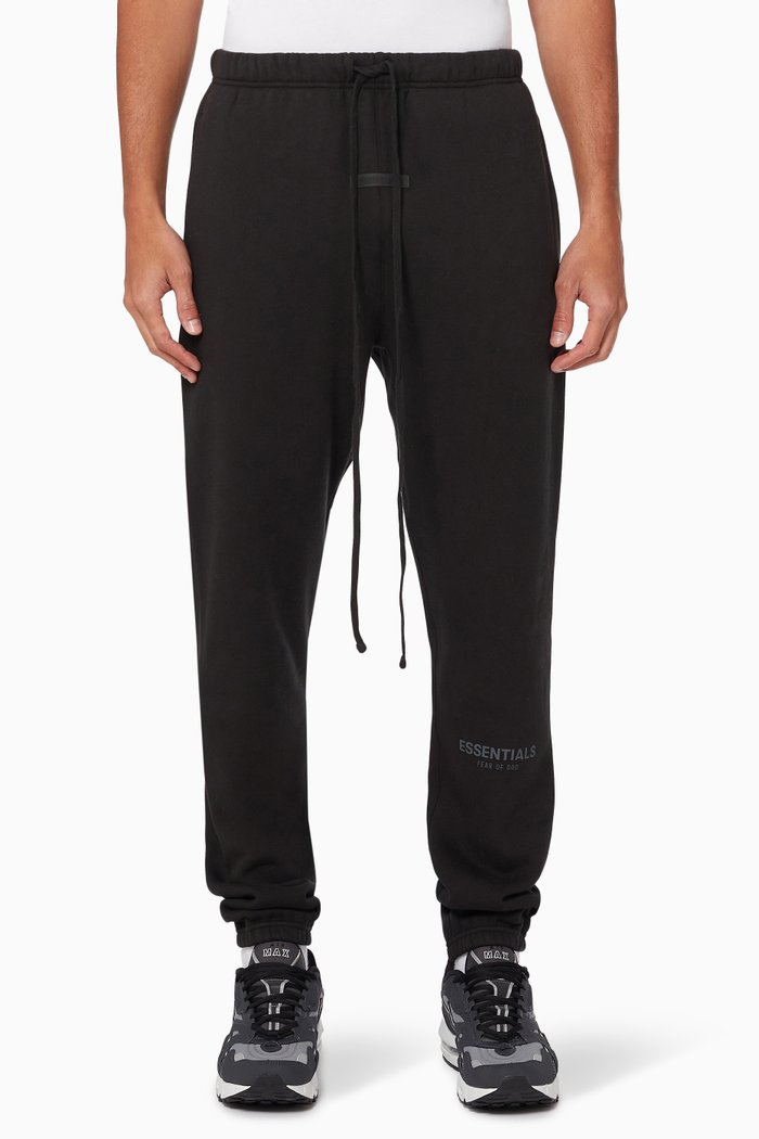 

Sweatpant in Cotton, Black