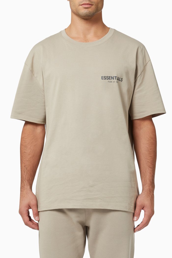 

Short Sleeve T-shirt in Jersey, Neutral