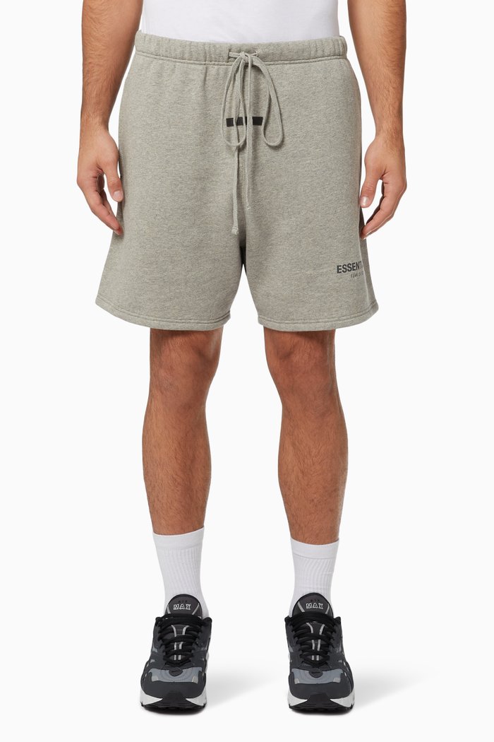 

Sweatshort in Cotton, Grey