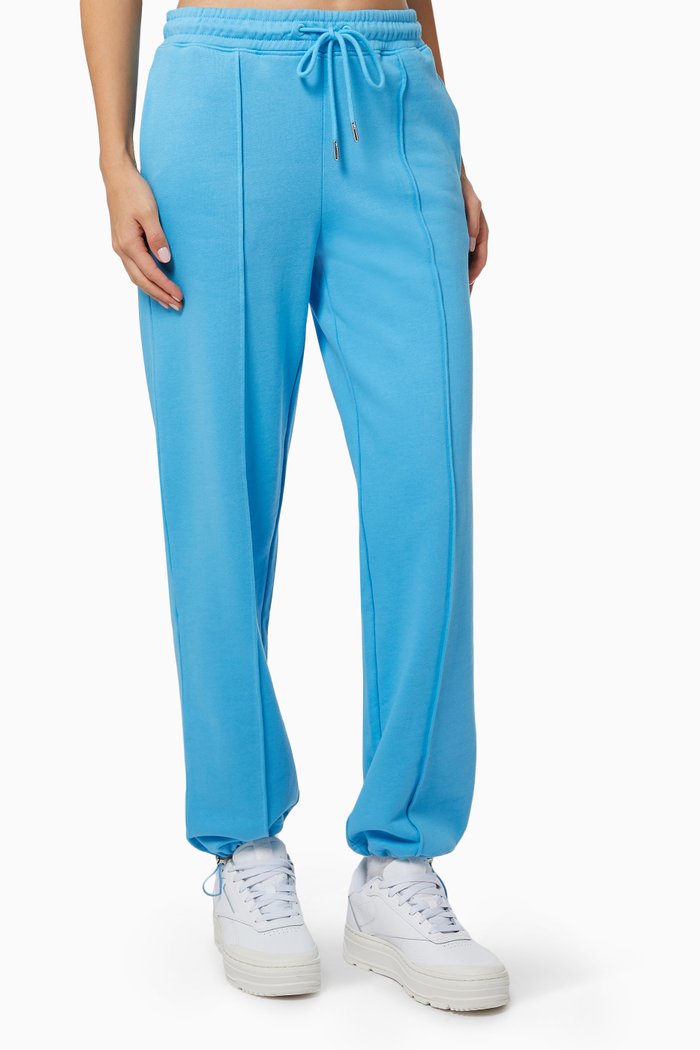 

Leah Joggers in Loopback Organic Cotton, Blue
