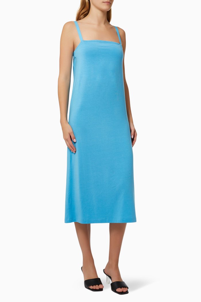 

Parker Dress in Stretch Tencel™, Blue