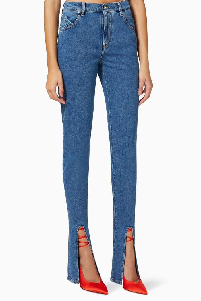 

Freja Skinny Jeans in Denim, Blue