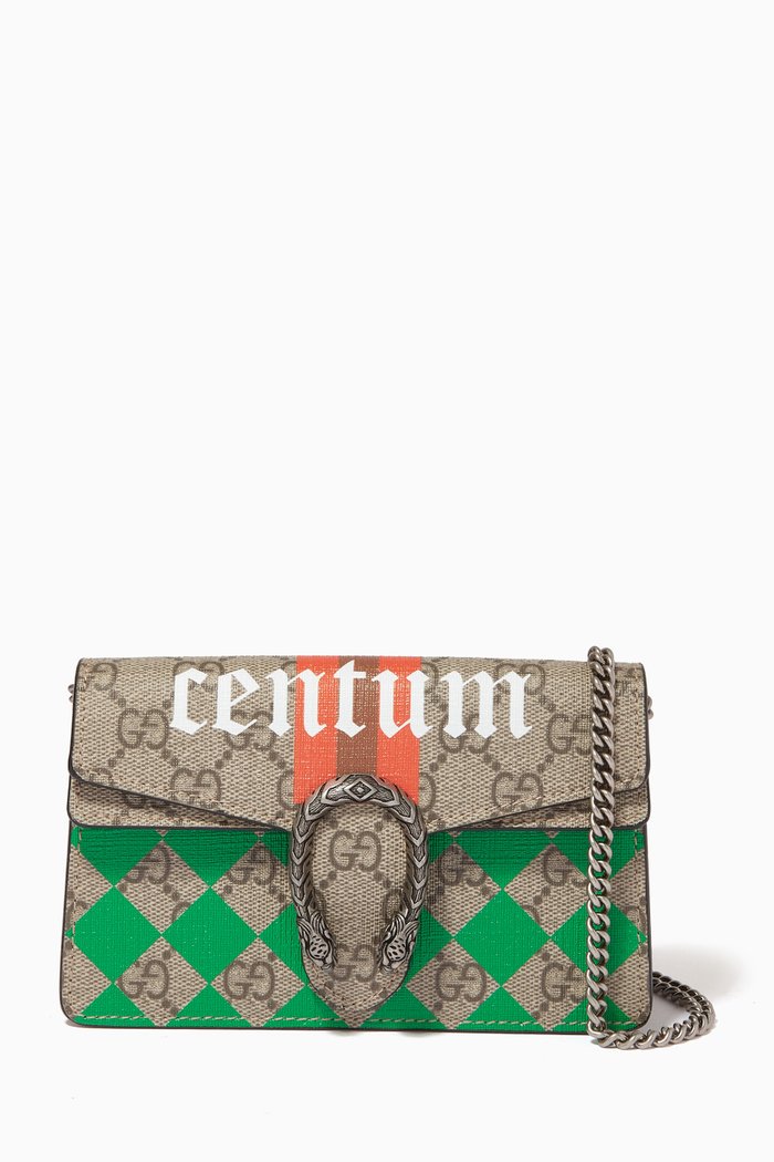 

Dionysus Super Mini Bag in GG Supreme Canvas, Multicolour
