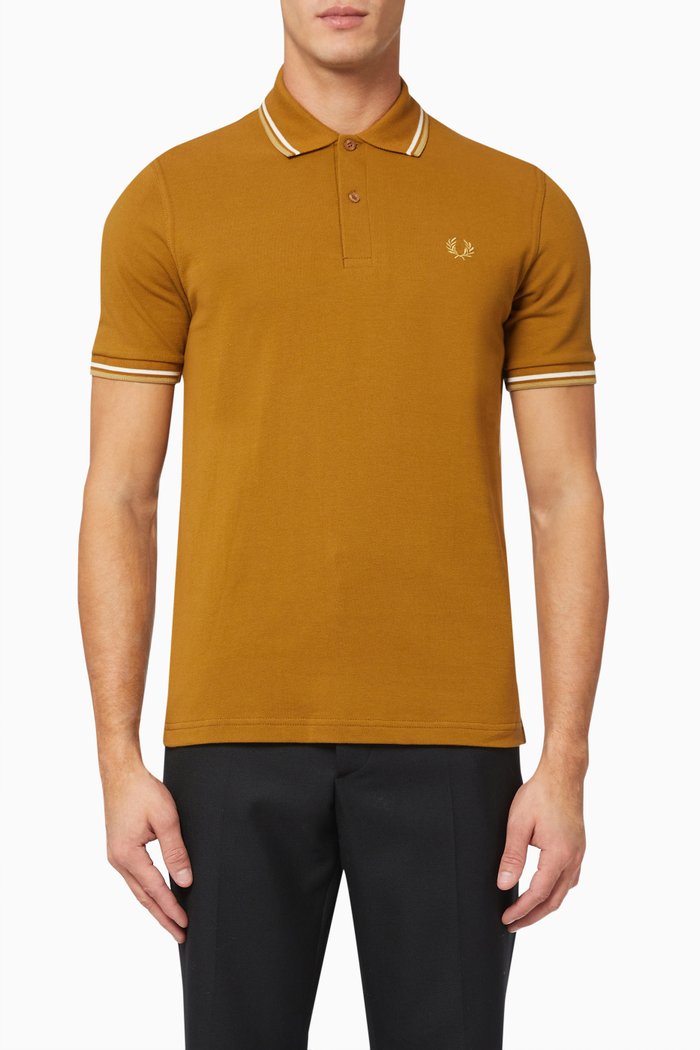 

The Fred Perry Shirt in Cotton Piqué, Neutral
