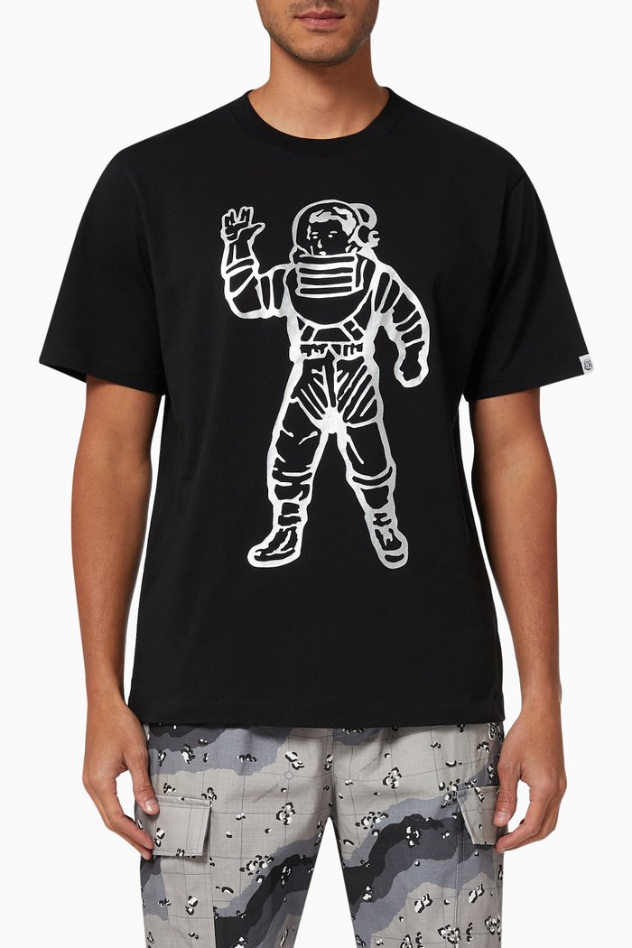 

Standing Astro T-shirt in Cotton Jersey, Black