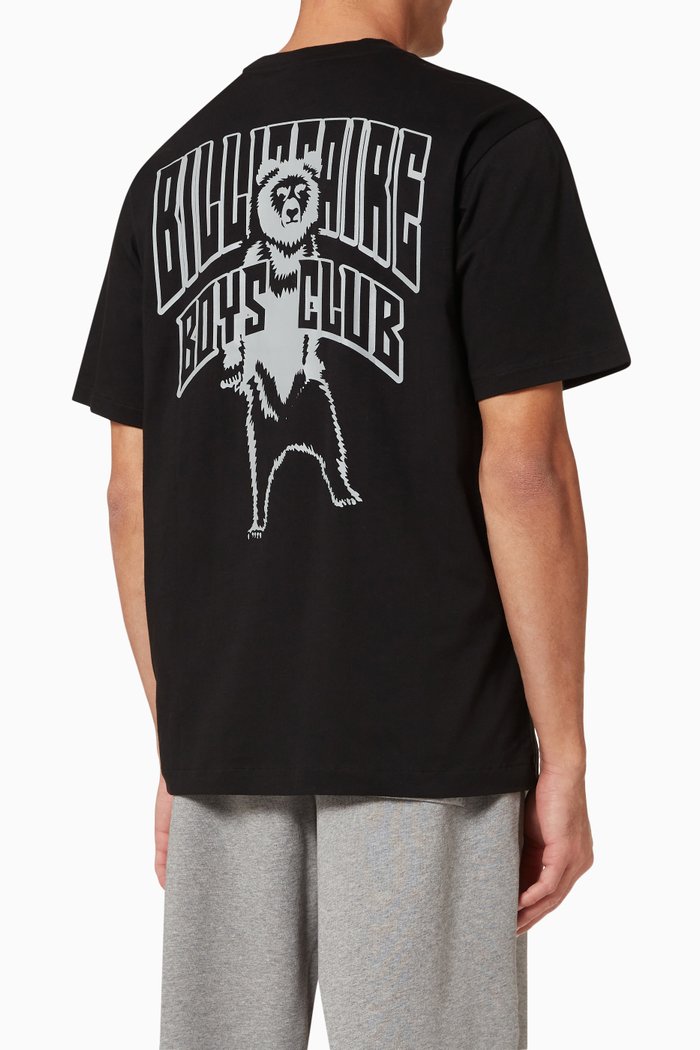 

Standing Bear T-shirt in Cotton Jersey, Black