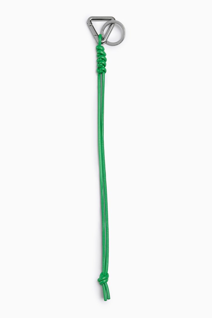 

Key Ring in Nappa, Green