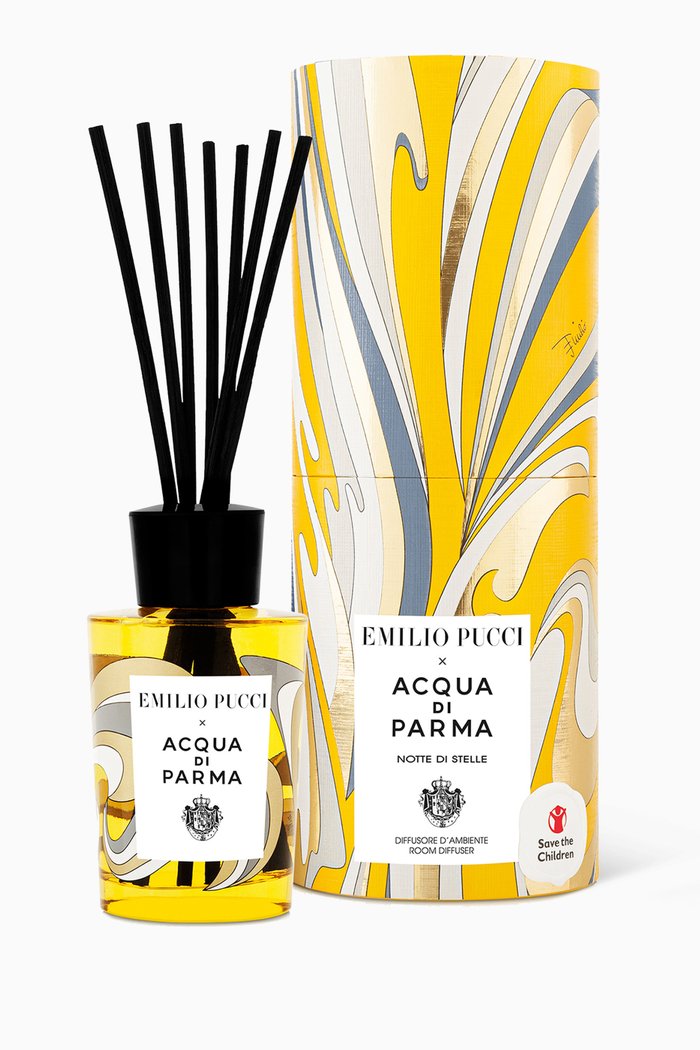 x Emilio Pucci Notte di Stelle Room Diffuser, 180ml, Multicolour