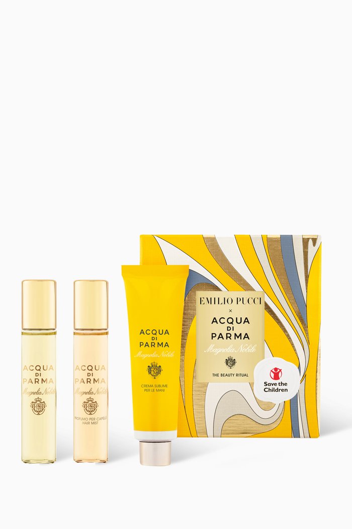 

x Emilio Pucci Magnolia Nobile Beauty Ritual Set, Multicolour