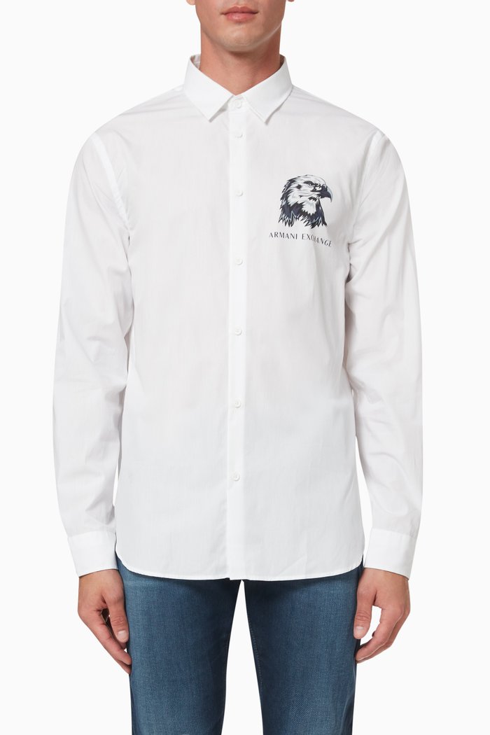 

Regular Fit Shirt in Organic Cotton, White