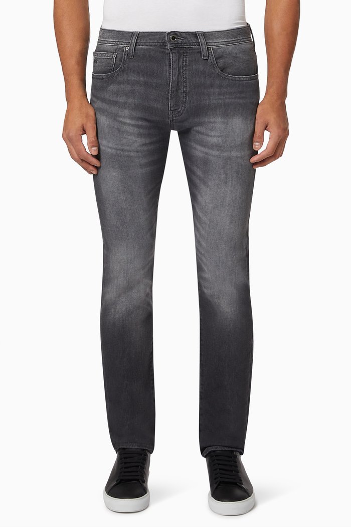 

J13 Slim Fit Jeans in Stretch Denim, Grey