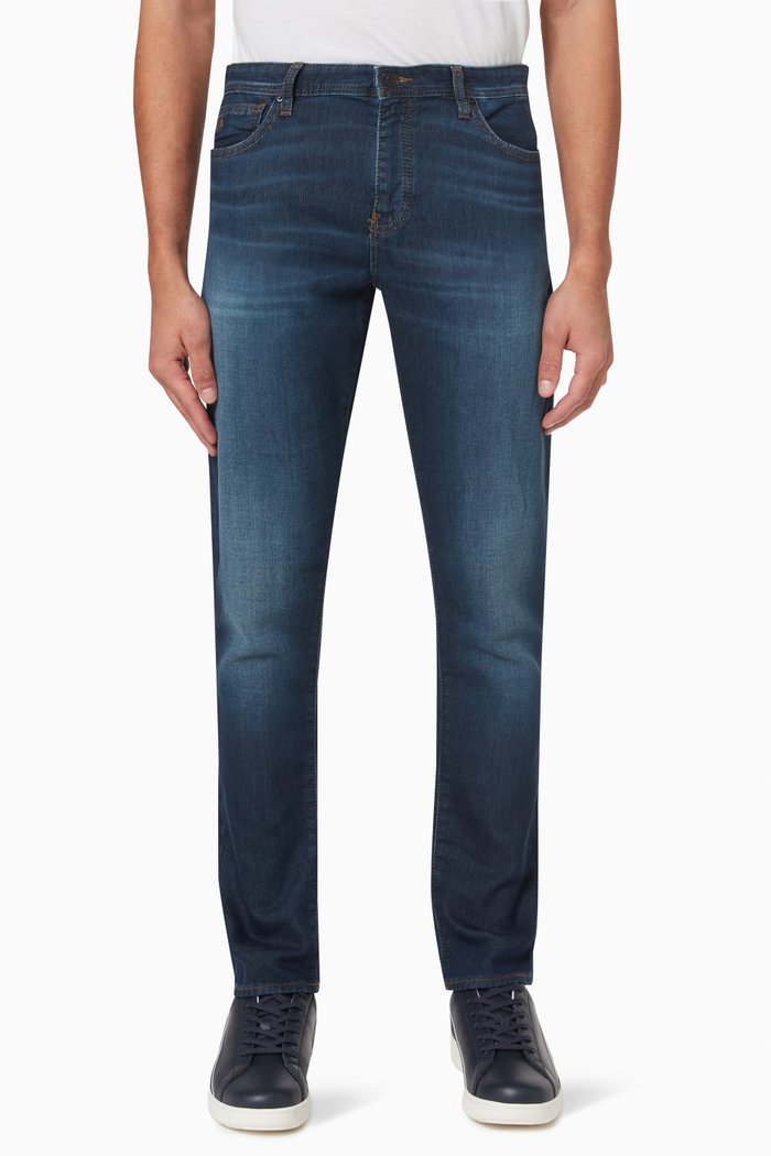 

Five Pocket J14 Skinny Jeans in Denim, Blue
