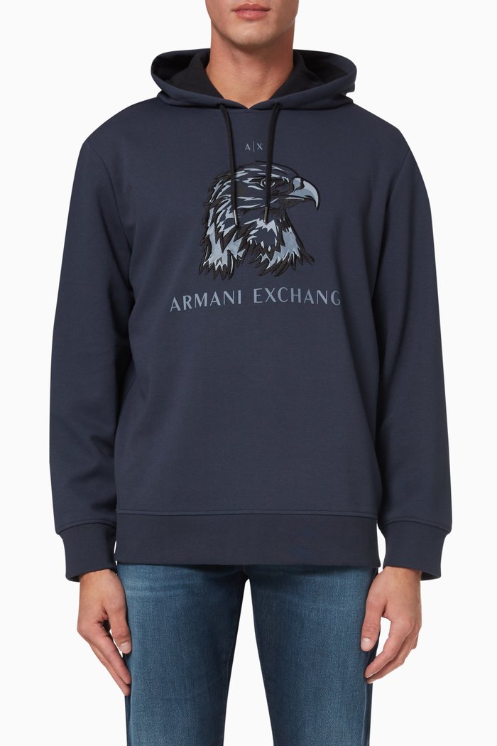 

Hooded Sweatshirt in Fleece, Multicolour