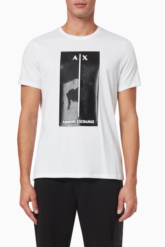 

Logo T-Shirt in Cotton Jersey, White