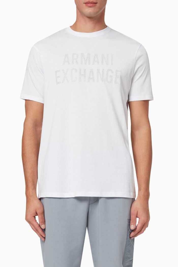 

Logo T-Shirt in Cotton Jersey, White
