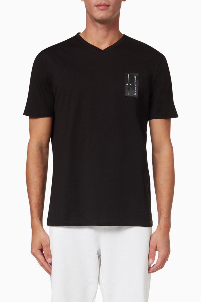 

Logo T-shirt in Cotton Jersey, Black