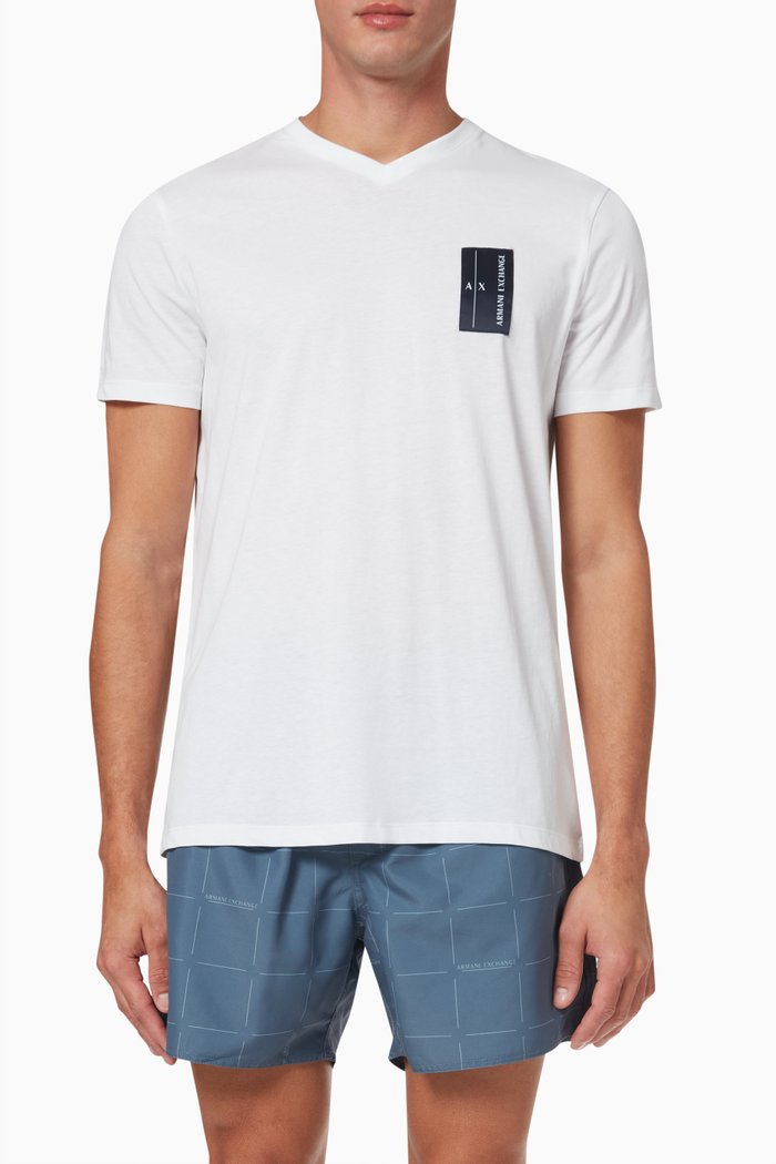 

Logo T-Shirt in Cotton Jersey, White